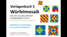 PDF-Vorlagenbuch 3: Vorlagen in den Farben Blau/Grün und Rot/Gelb