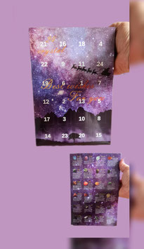 Advent kalender paars