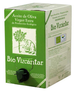 Bio Vizcántar Olivenöl - 5L Bag in the Box (3x)