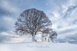 Weihnachtskarte "Weißensberger Halde"