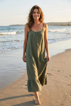 Shine Dress Green