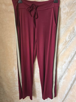 travlerstof broeken stripe maat m/l