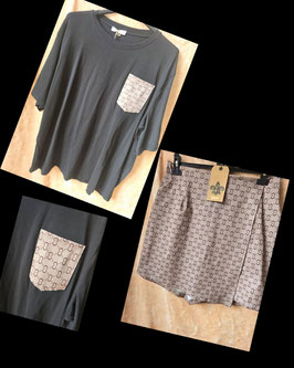 2 delige set met broekrok