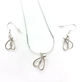 Pear Drop (Small) - Necklace & Earrings Set
