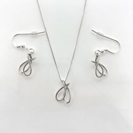 Pear Drop (Mini) - Necklace & Earrings Set