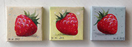Mini-3er-Serie Erdbeeren