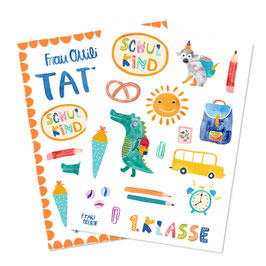 KINDERTATTOOS EINSCHULUNG