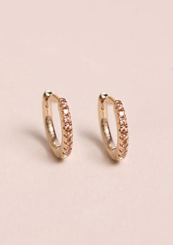 MINI CREOLES CHAMPAGNE