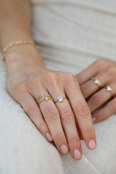 RING MADELEINE WHITE