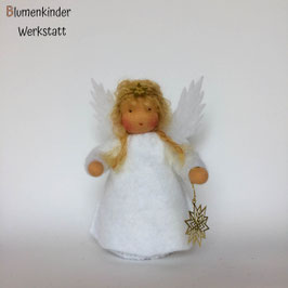 Engel blond mit Metallsternchen