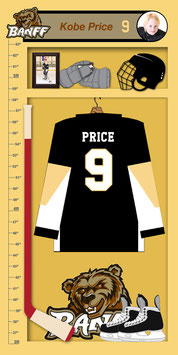 d : Growth Height Chart Poster