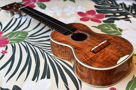 ★SOLD★NEW/KIWAYA UKULELE TAN MASTER SERIES Style-3K DLX CUSTOM １枚板仕様  NO.5