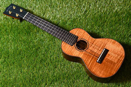 ★SOLD★NEW/tkitki ukulele CTM S-14R Soprano Madagascar Rosewood × CurlyKoa【S/N1368】