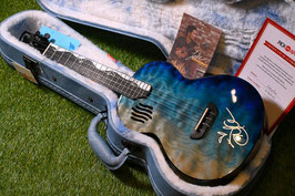 ★SOLD★NEW/PICKAPICK Fading Blue Tenor【ジェイクシマブクロ氏 直筆サイン付き】