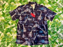 【限定販売】KoAloha & Kahala コラボアロハシャツ【ブルー・2XL】