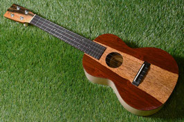 ★SOLD★NEW/tkitki ukulele ECO-C+ Padauk×Maple Concert【S/N 1704】