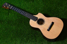 ★SOLD★NEW/tkitki ukulele CTM T-14R Ziricote/B.C.Sitka.S Tenor