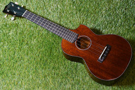 NEW/tkitki ukulele AM-C14R AfricanMahogany Concert【S/N 1697】