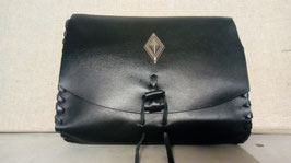 Pochette ceinture motif losange