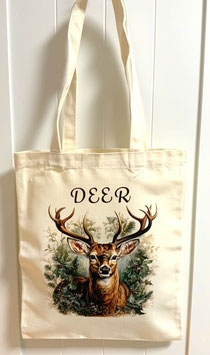 Süße Canvastasche "Deer" Der Hirsch