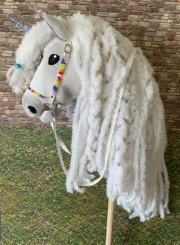 "Rainbow Dreamer" Hobby Horse, Einhorn Fantasy