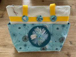 Süße Leinen/Schultertasche Pusteblumen Unikat