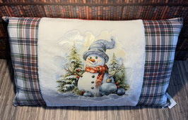 Kissenhülle Schneemann
