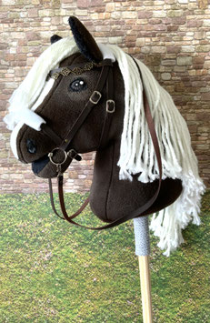 Hobby Horse dunkelbraun helle Mähne