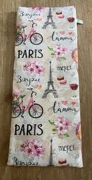 Dinkelkissen Körnerkissen PARIS mit Bezug