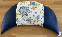 Dinkelspelz Wärmekissen Erwachsene Blumen blau