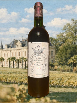 1976 Château Marquis d'Alesme