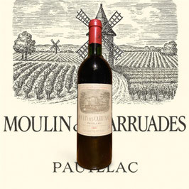 1981 Moulin des Carruades Lafite Rothschild