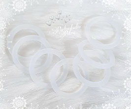 Silikon Adapter zur Schnullerbefestigung transparent