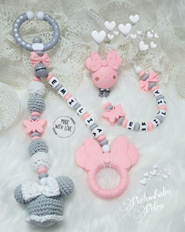 NEU!! Maxi Cosi Mobile & Schnullerkette "Süsse Maus"