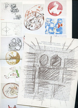 Martin Walde - Arbeiten zur Vita Sancti Norberti (Katalog / art catalogue 1984).