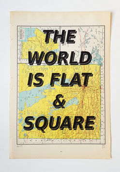 Vikenti Komitski - The World Is Flat And Square - Canada, Lake Winnipeg (Edition / art print 2020).