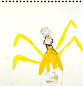Janne Räisänen / Raisanen- o.T. / Pferd (Original Kunst / artwork 2016).