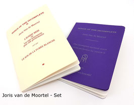 Joris van de Moortel Songs of the Incomplete I und II (Book set / catalogues 2018).