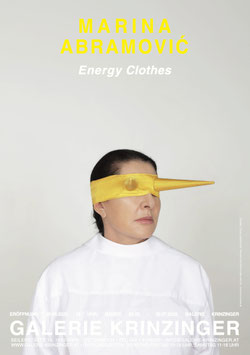 Marina Abramovic - Energy Clothes (II), Poster 2023.