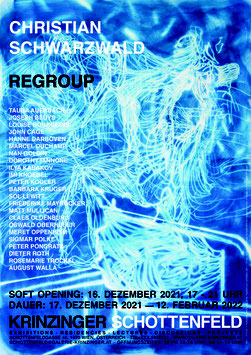 Christian Schwarzwald - Regroup (Plakat / art poster 2021).