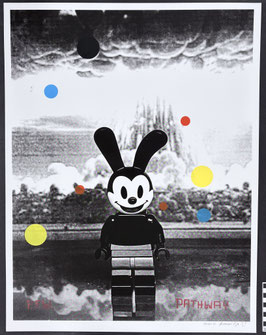 Thomas Zipp - FFW (Micky Maus mit Atombombe) Kunst Edition / art print 2024.