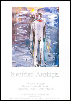 Siegfried Anzinger, Poster from 1982.