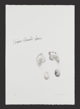 Lois Weinberger - Hier stand Lois. Kunst Edition - Art Print 2010.