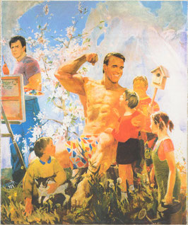 Dubossarsky & Vinogradov - Untitled (Arnold Schwarzenegger) Art Print / Edition 1998.