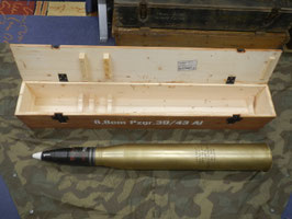 8,8cm L/71 Panzergranate mit Transportkiste     Einzelstück  Kein Versand nur Abholung !!