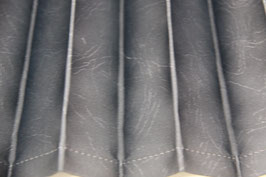 リアカーテン プリーツ  黒 エピ 1級遮光品 ベット後ろ窓用 巾100cm×丈75cm