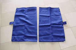 リアカーテン ノーマル ブルー 1級遮光 85cm×70cm