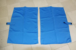リアカーテン ノーマル コバルトブルー 1級遮光 巾85cm×70cm