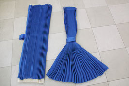 仮眠カーテン 大型中型 プリーツ コバルトブルー 1級遮光品 巾240cm×丈90cm日本製