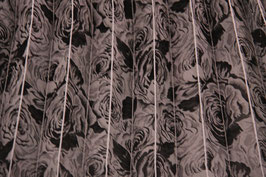 仮眠カーテン ジャガード織2重パレス2 表黒/裏黒 1級遮光品 巾 240cm×90cm
